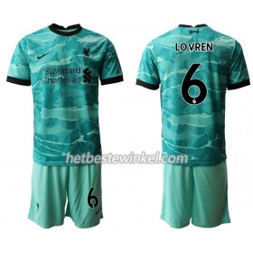 Liverpool Dejan Lovren 6 Voetbaltenues Kind Uit 2020/21 - SS (+ Korte broeken)